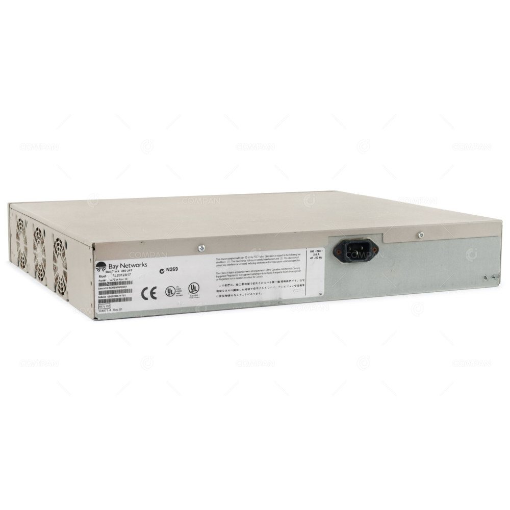 350-24T NORTEL NETWORKS BAYSTACK 350-24T 24-PORT SWITCH + 2 X FIBRE PORT | HTTP ERROR